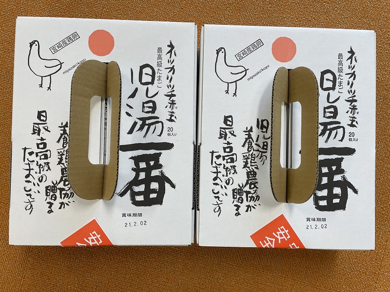 1月のご支援品 1/21卵