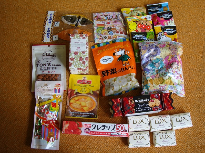12月のご支援品パート1