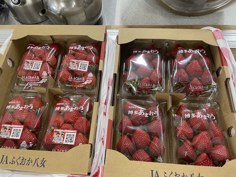 12月のご支援品12/15　いちご