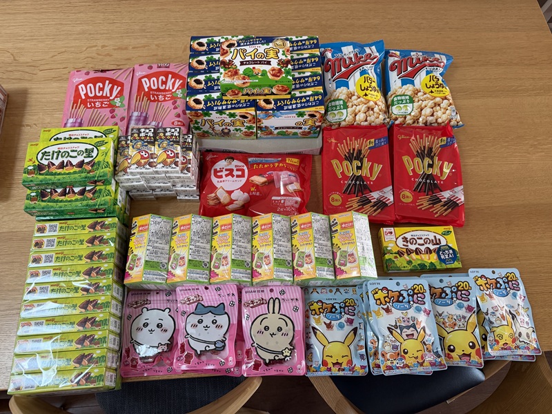 3月のご支援品3/24　お菓子