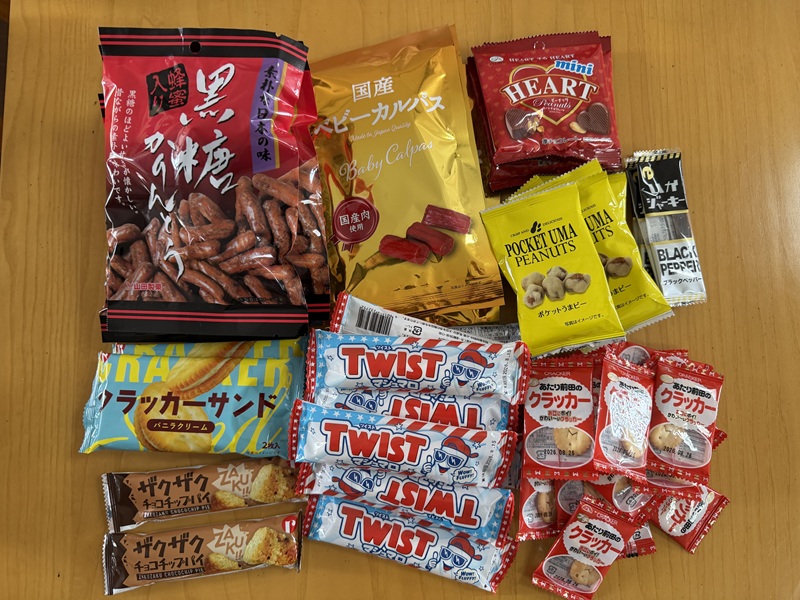6月のご支援品6/30 お菓子 6月のご支援品6/30 お菓子
