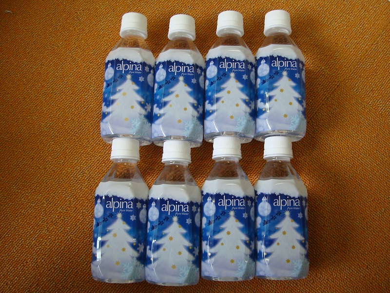 2月のご支援品 お水
