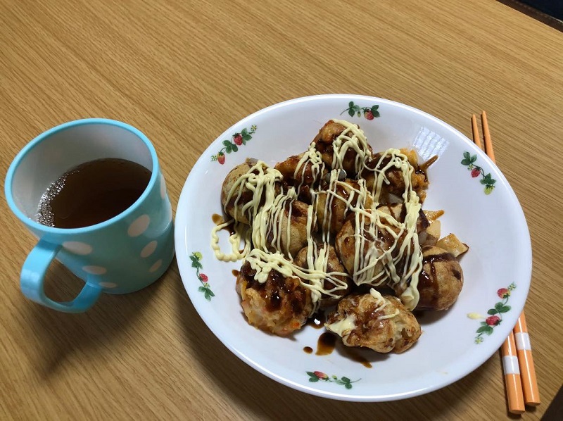 初めてのたこ焼き作り