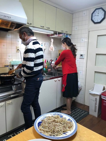 メニューは唐揚げ