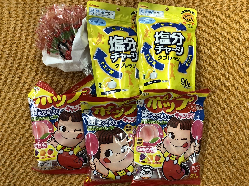 6月のご支援品 6/3お菓子