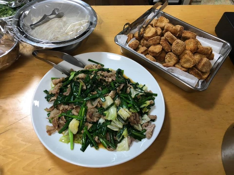土曜日恒例の麺類