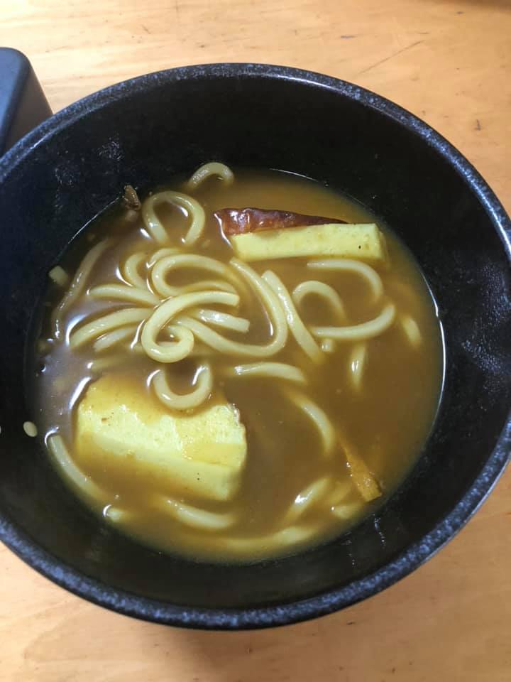 とりあえずカレーうどん