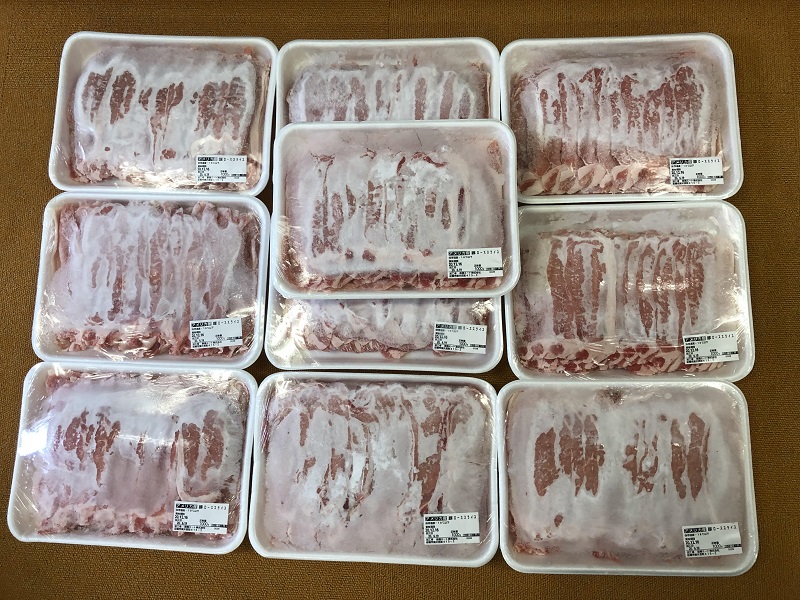 6月のご支援品 6/30牛肉、豚肉
